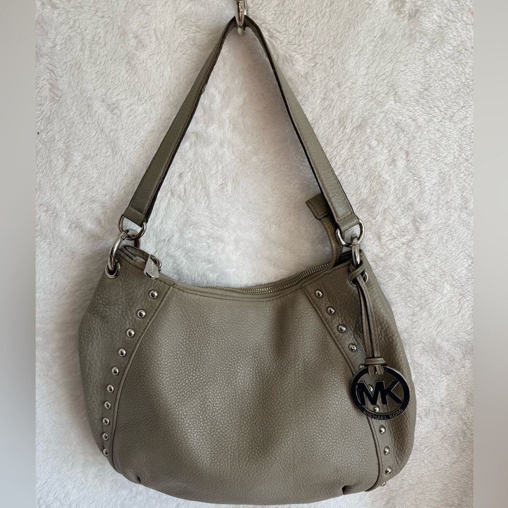Michael Kors Gray Shoulder Bag